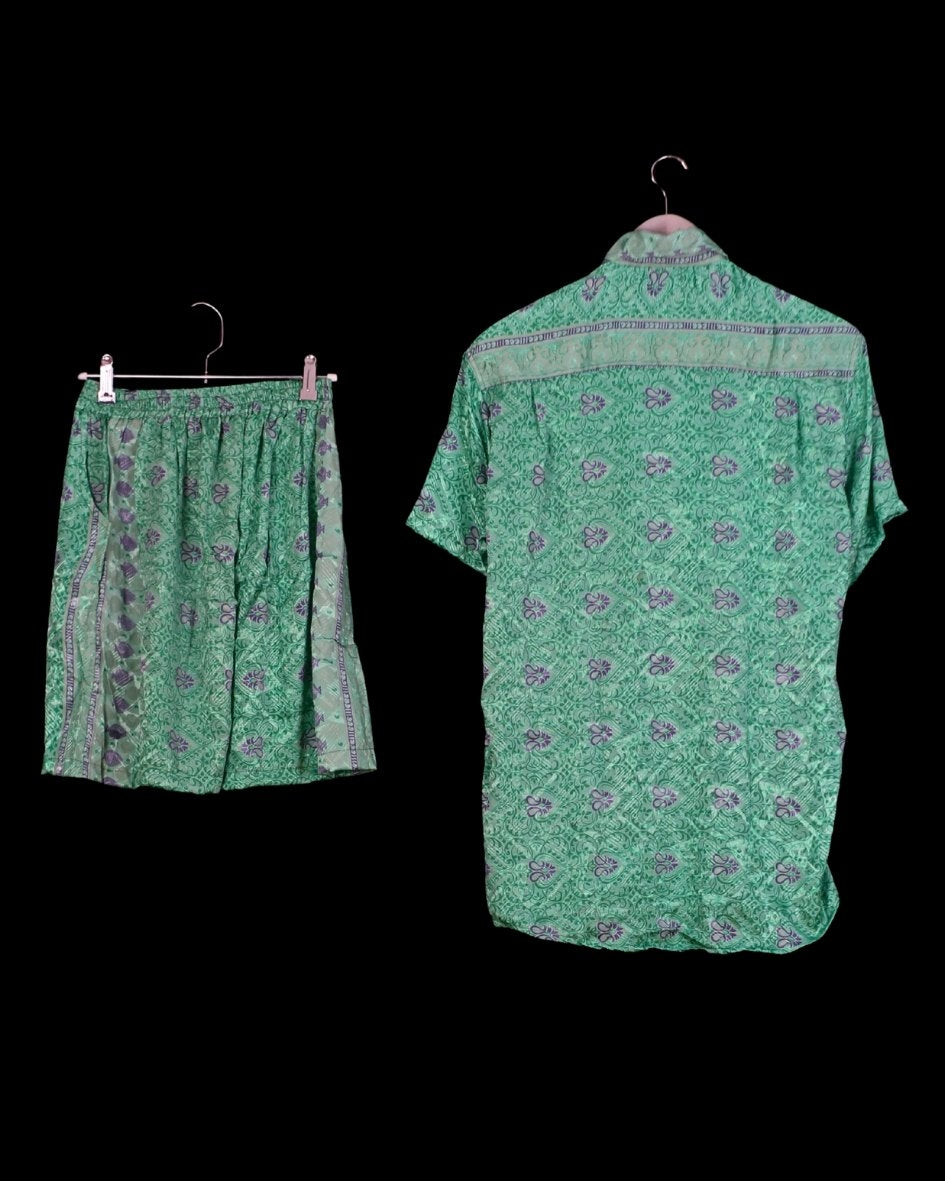 INDIWAII SET HOSE - KURZARMSHIRT 24 - XXL
