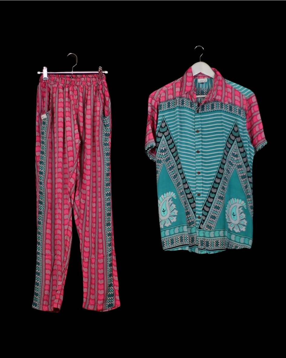 INDIWAII SET PANTALON - CAMISA MANGA CORTA - 5 / S