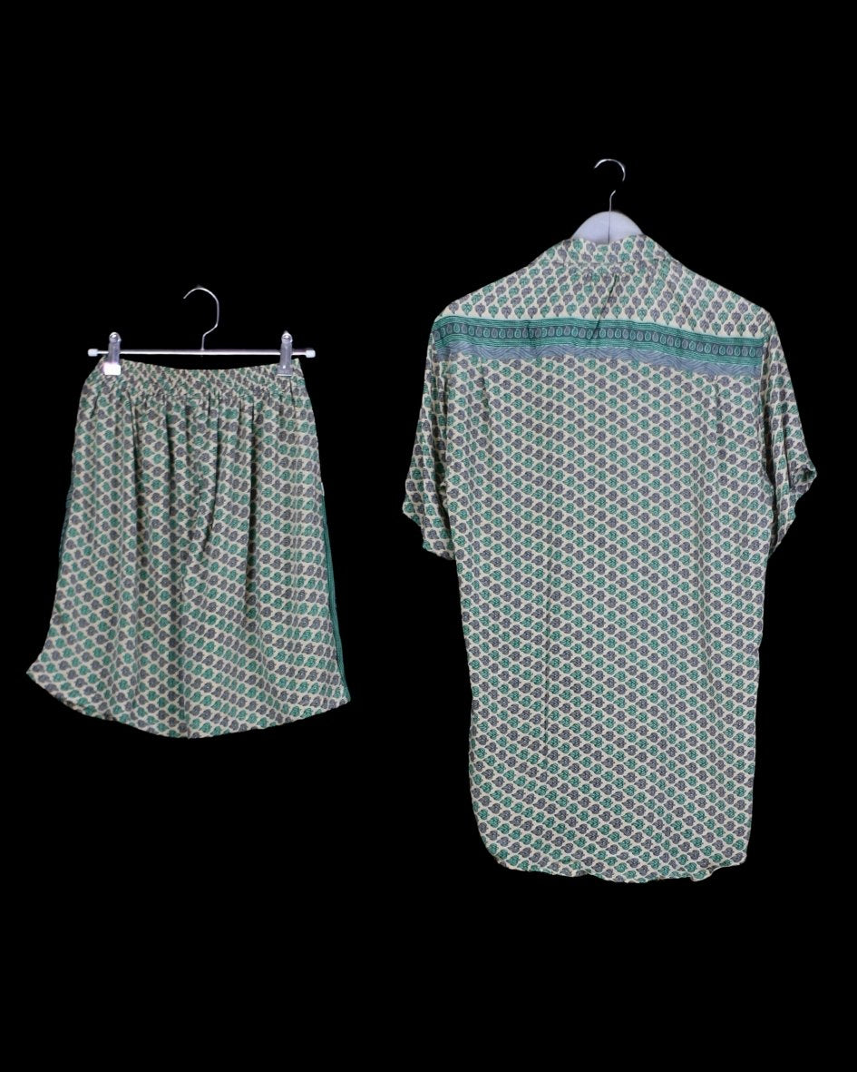 INDIWAII SET HOSE - KURZARMSHIRT 24 - XXL