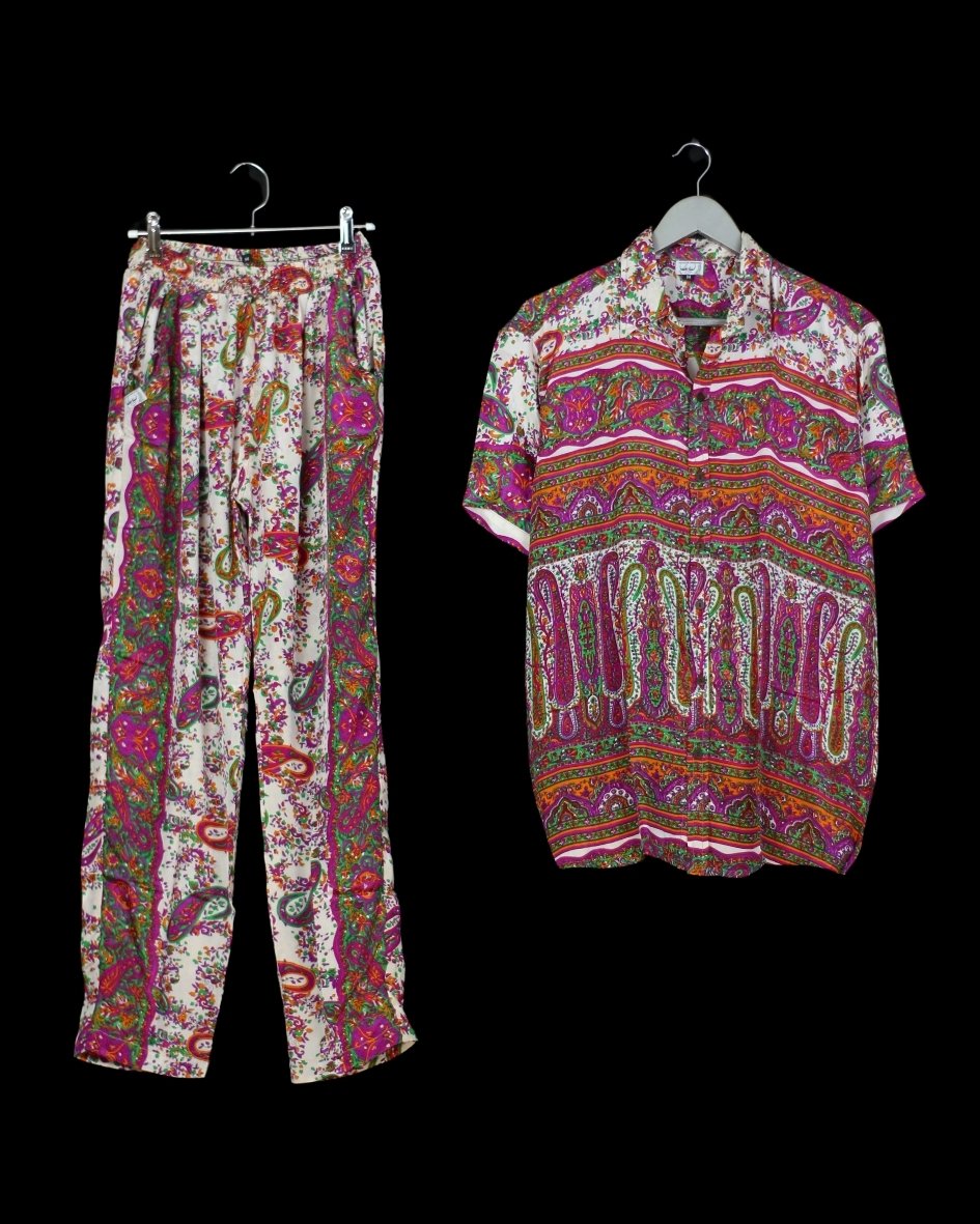 INDIWAII SET HOSE - KURZARMSHIRT 6 - M