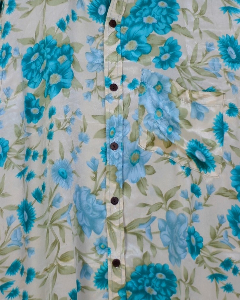 INDIWAII OVERSIZE SHIRT SILK - 10 / S