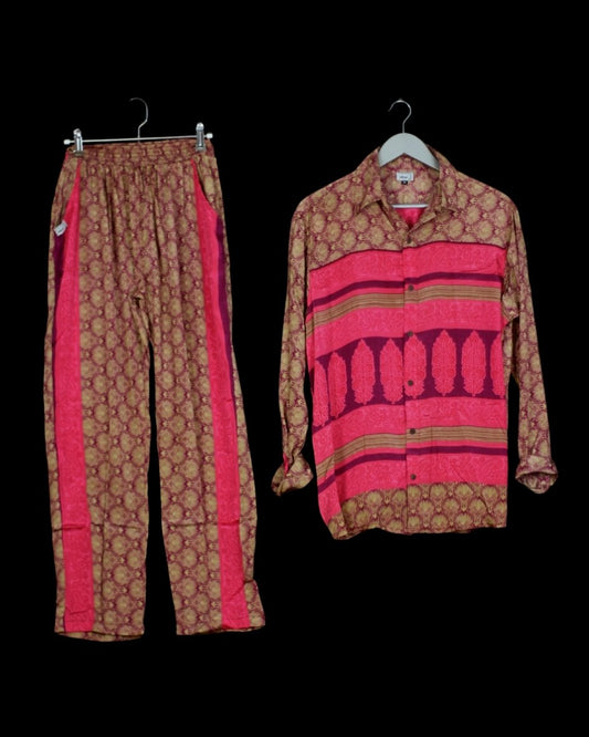INDIWAII SET HOSE - LANGARMSHIRT 7 - M