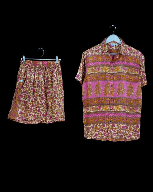 INDIWAII SET HOSE - KURZARMSHIRT 24 - XXL