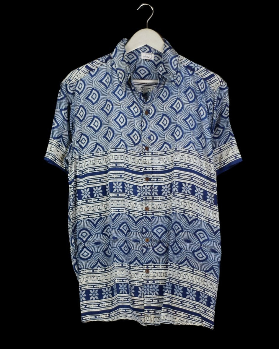 INDIWAII SET PANT - SHORT SLEEVE SHIRT 7 - M