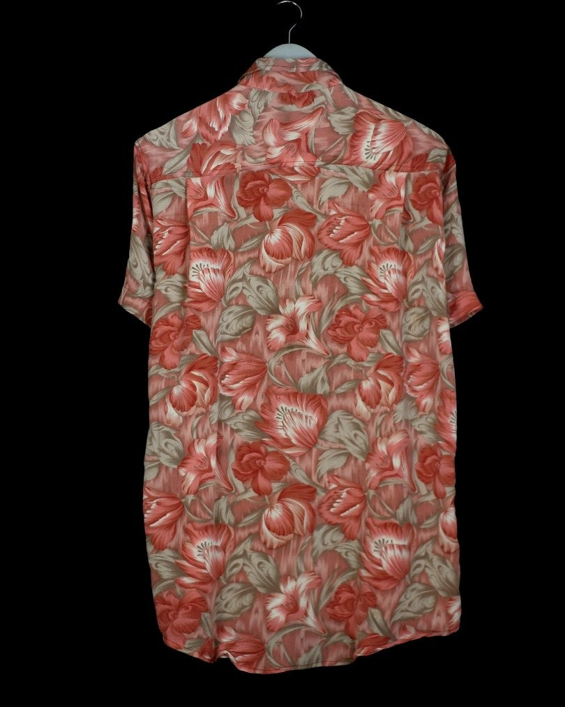 INDIWAII OVERSIZE HEMD SEIDE - 11 / M