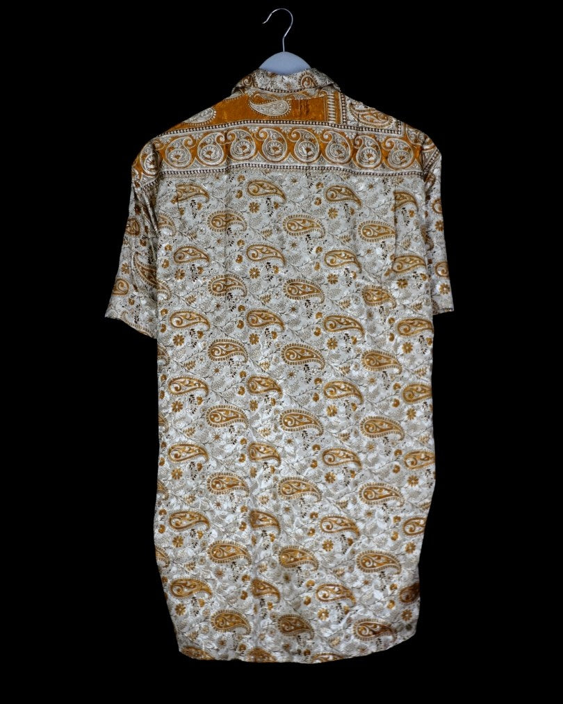 INDIWAII OVERSIZE HEMD SEIDE - 13 / M