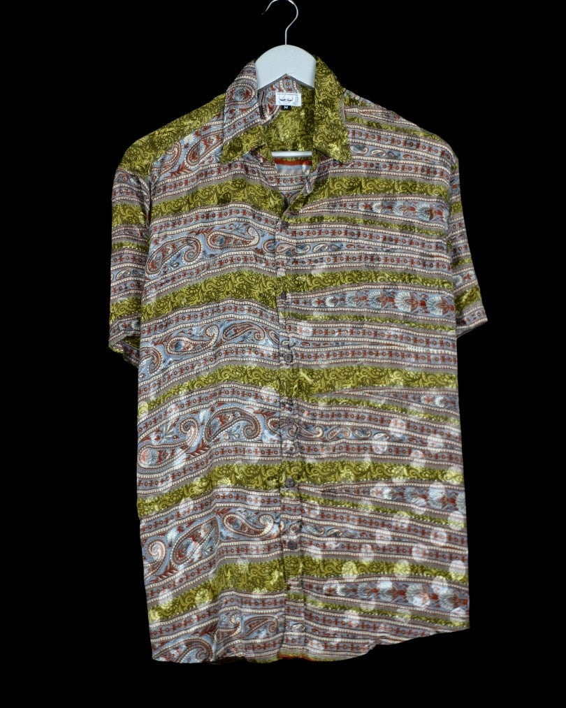 INDIWAII OVERSIZE SHIRT SILK - 14 / M