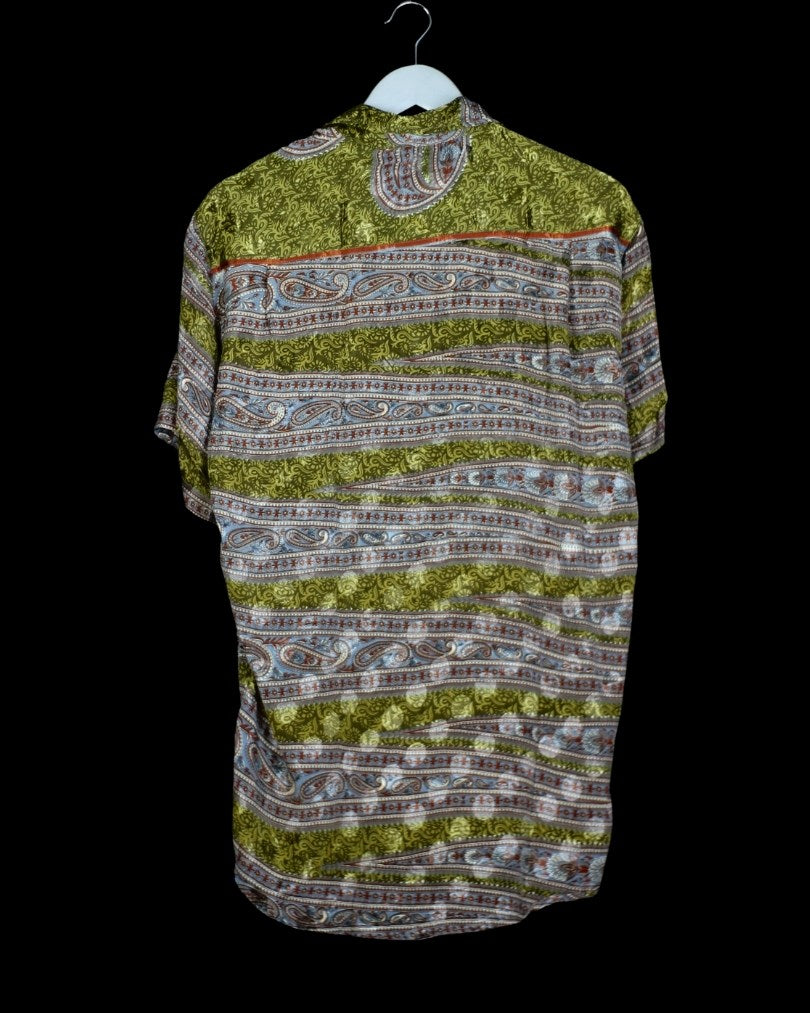 INDIWAII OVERSIZE SHIRT SILK - 14 / M