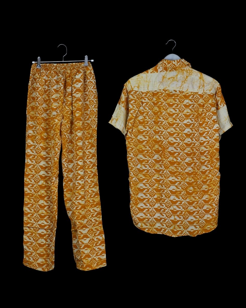 INDIWAII SET HOSE - KURZARMSHIRT 9 - M