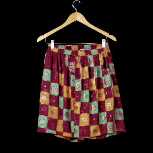 OVERSIZE-SHORT SEIDE 21 - L