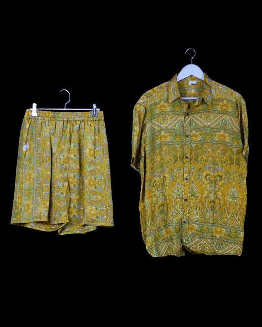 INDIWAII SET HOSE - KURZARMSHIRT 24 - XXL