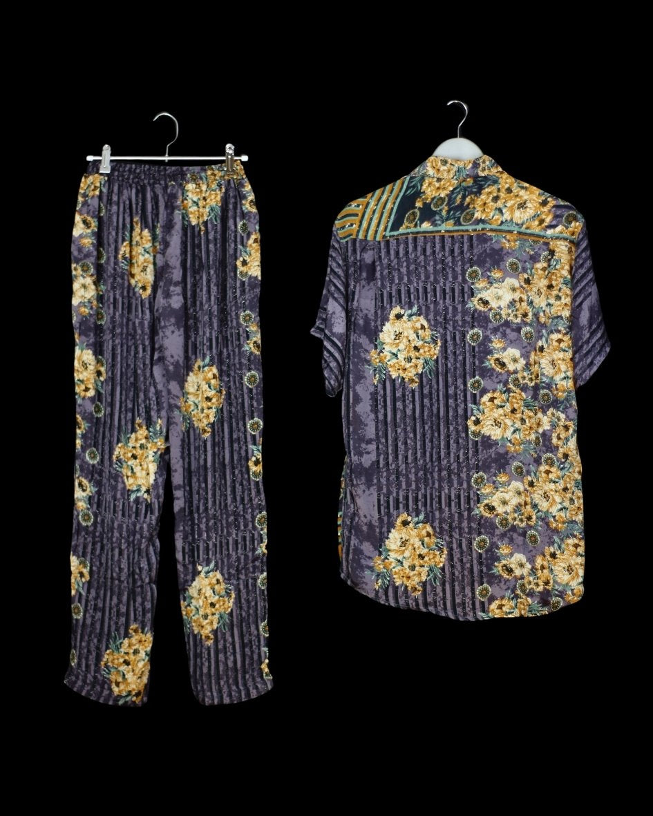 INDIWAII SET HOSE - KURZARMSHIRT 10 - M