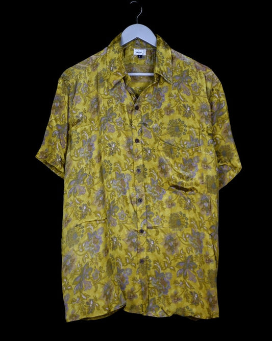 INDIWAII OVERSIZE HEMD SEIDE - 17 / L