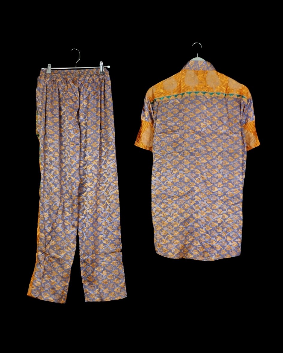 INDIWAII SET HOSE - KURZARMSHIRT 12 - L