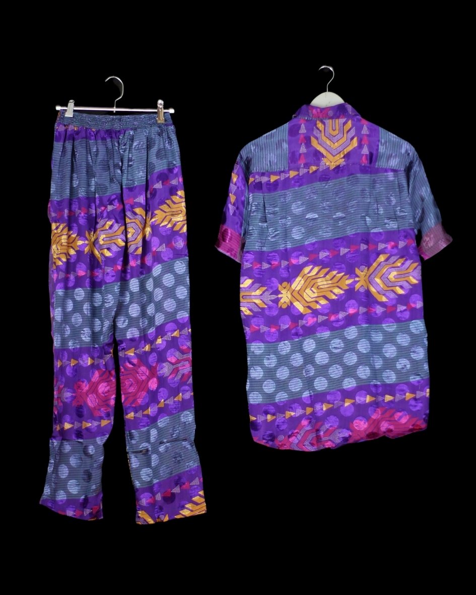 INDIWAII SET HOSE - KURZARMSHIRT 13 - L