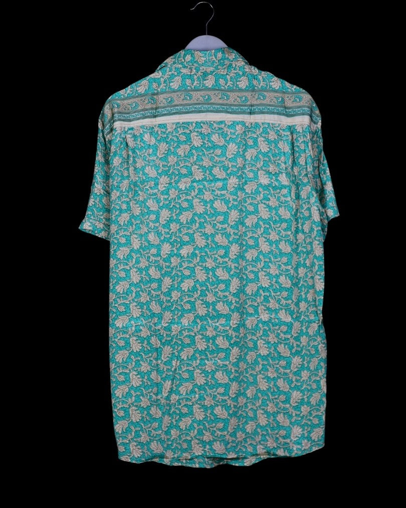 INDIWAII OVERSIZE HEMD SEIDE - 21 / XL
