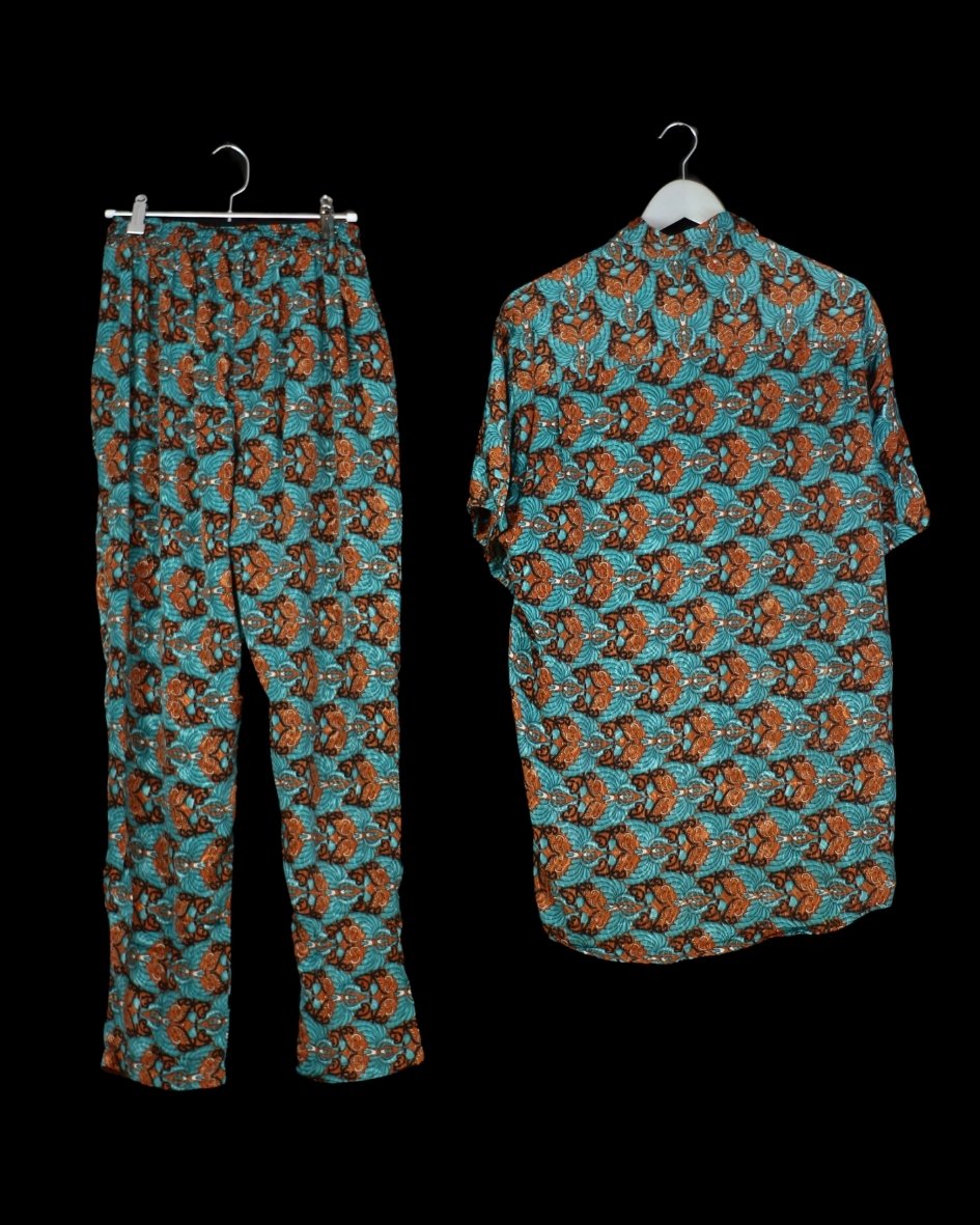 INDIWAII SET HOSE - KURZARMSHIRT 15 - L