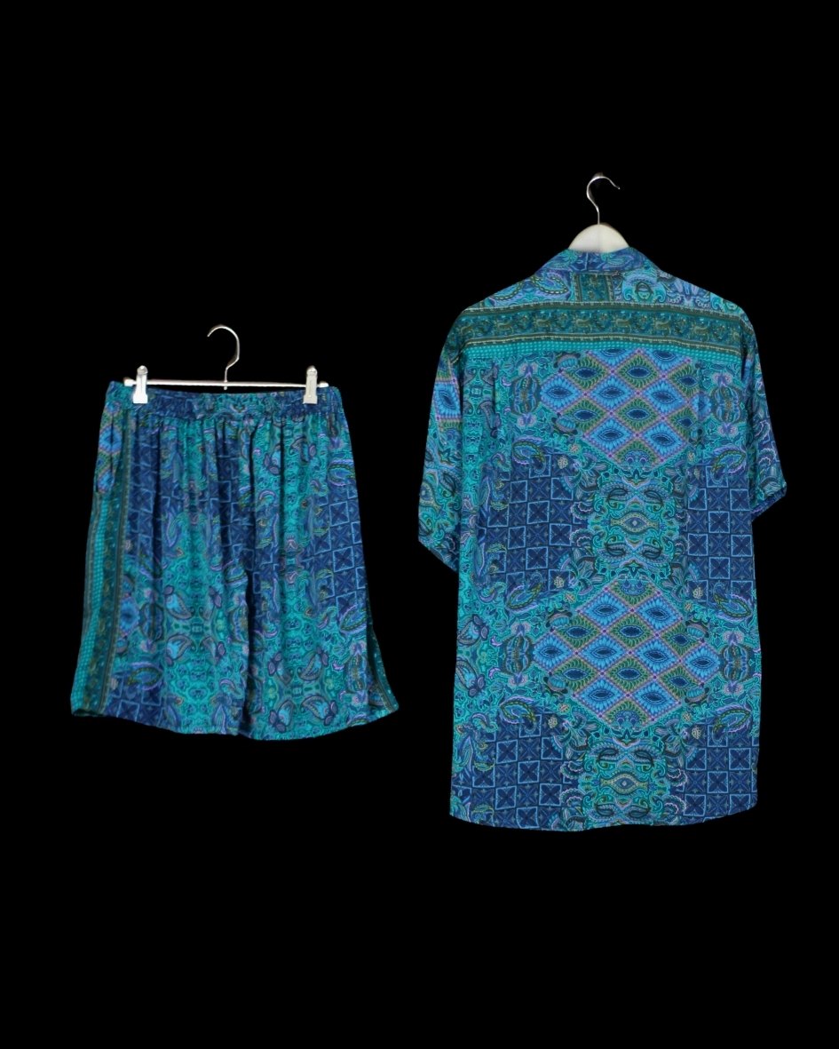 INDIWAII SET HOSE - KURZARMSHIRT 24 - XXL
