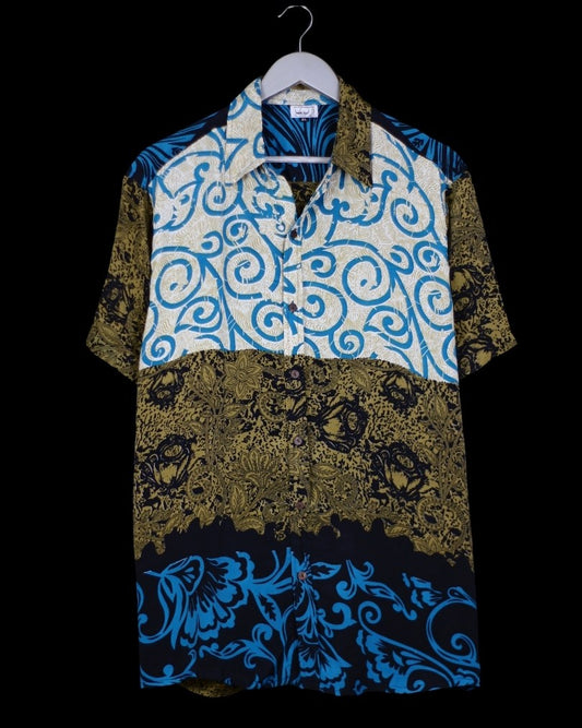 INDIWAII OVERSIZE HEMD SEIDE - 25 / XL