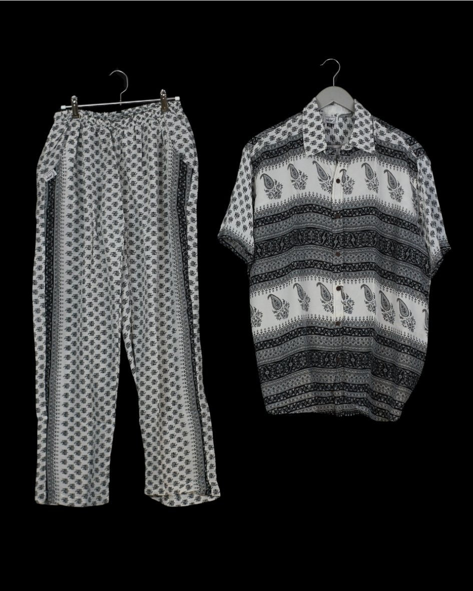 INDIWAII SET HOSE - KURZARMSHIRT 18 - XL
