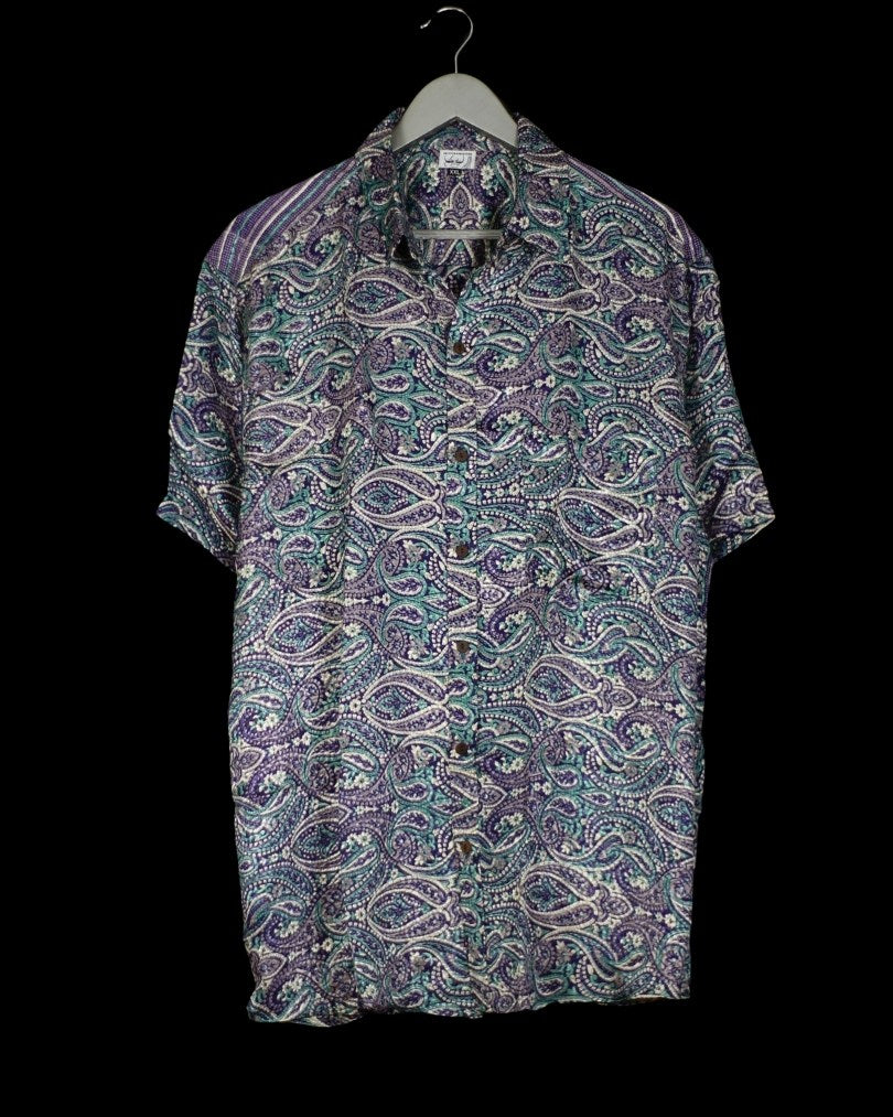 INDIWAII OVERSIZE HEMD SEIDE - 25 / XXL