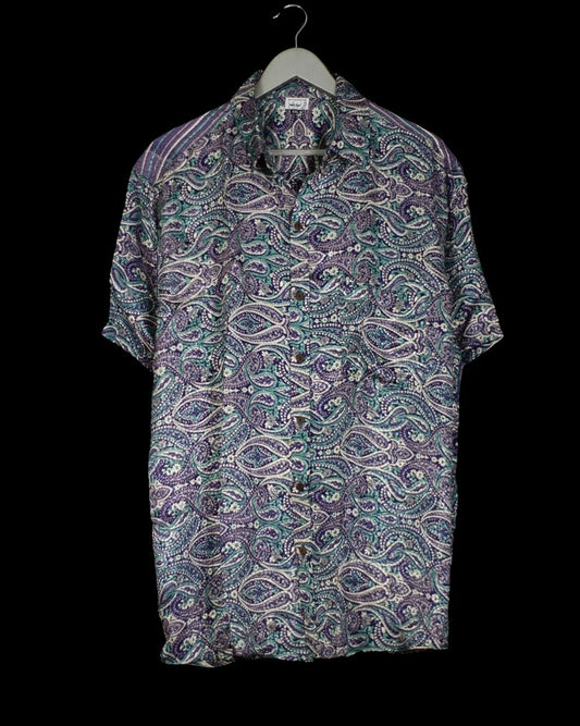 INDIWAII OVERSIZE HEMD SEIDE - 25 / XXL