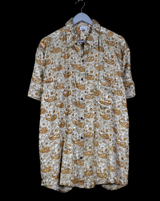 INDIWAII OVERSIZE HEMD SEIDE - 26 / XXL
