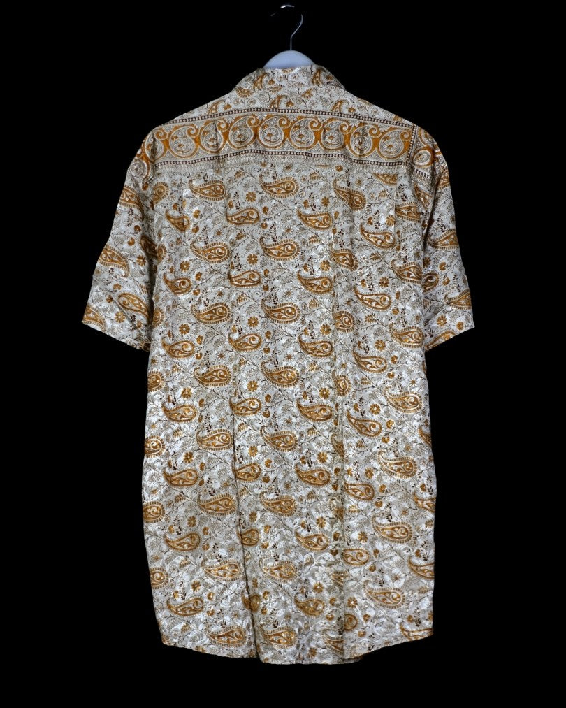 INDIWAII OVERSIZE HEMD SEIDE - 26 / XXL