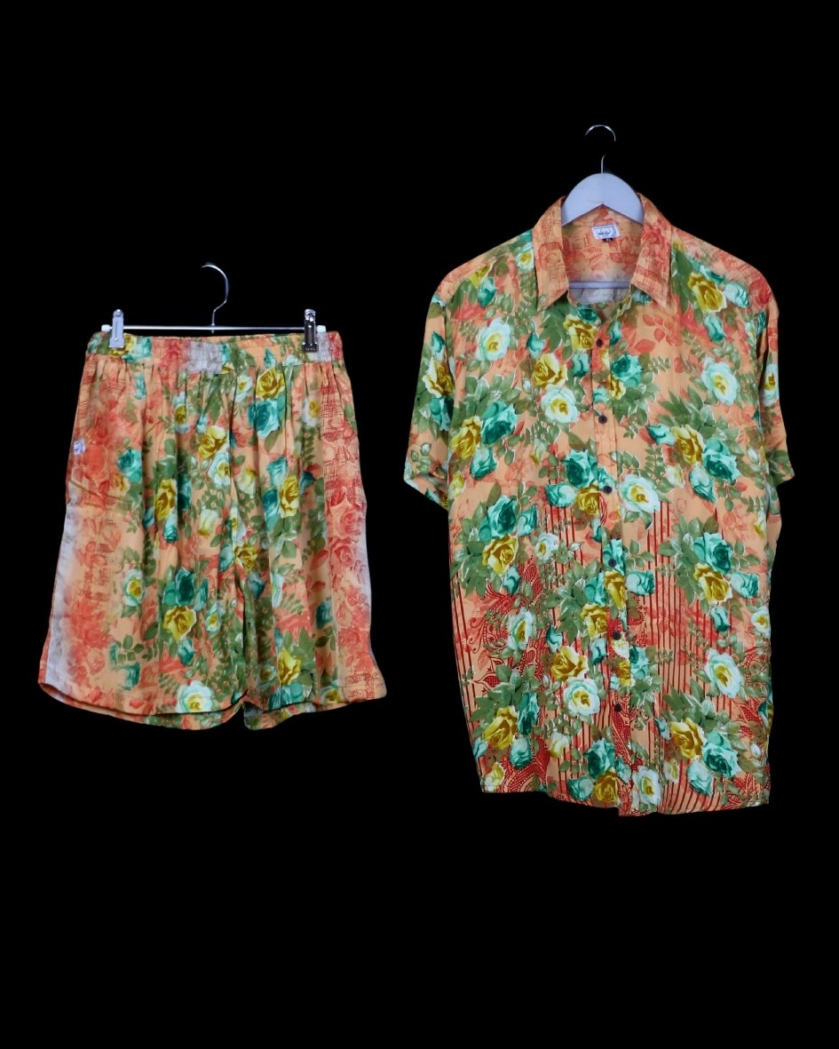 INDIWAII SET HOSE - KURZARMSHIRT 24 - XXL