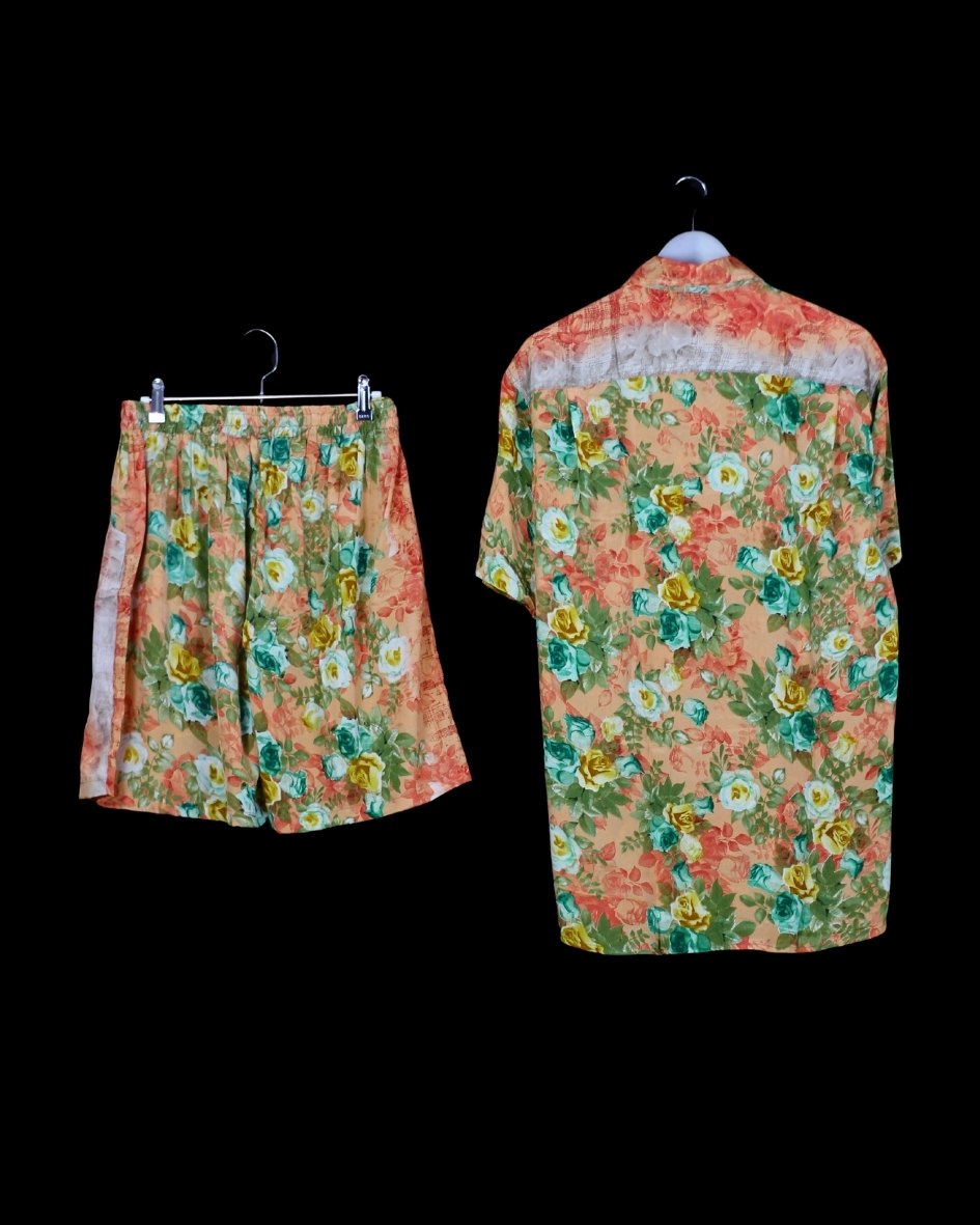 INDIWAII SET HOSE - KURZARMSHIRT 24 - XXL