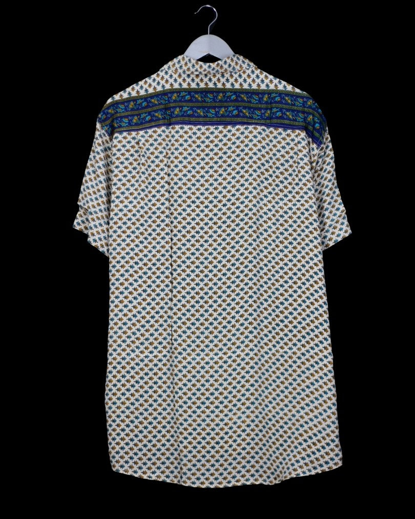 INDIWAII OVERSIZE HEMD SEIDE - 28 / XXL