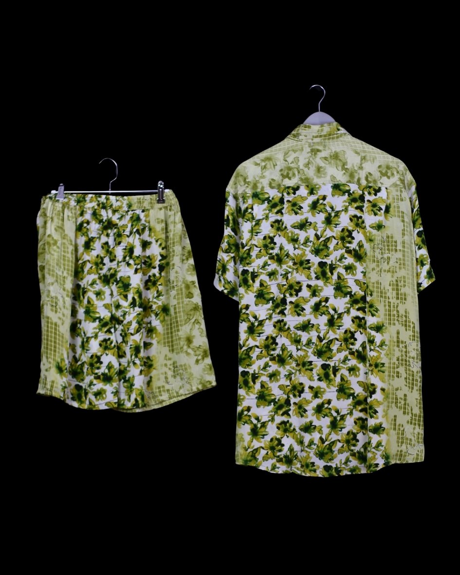 INDIWAII SET HOSE - KURZARMSHIRT 24 - XXL