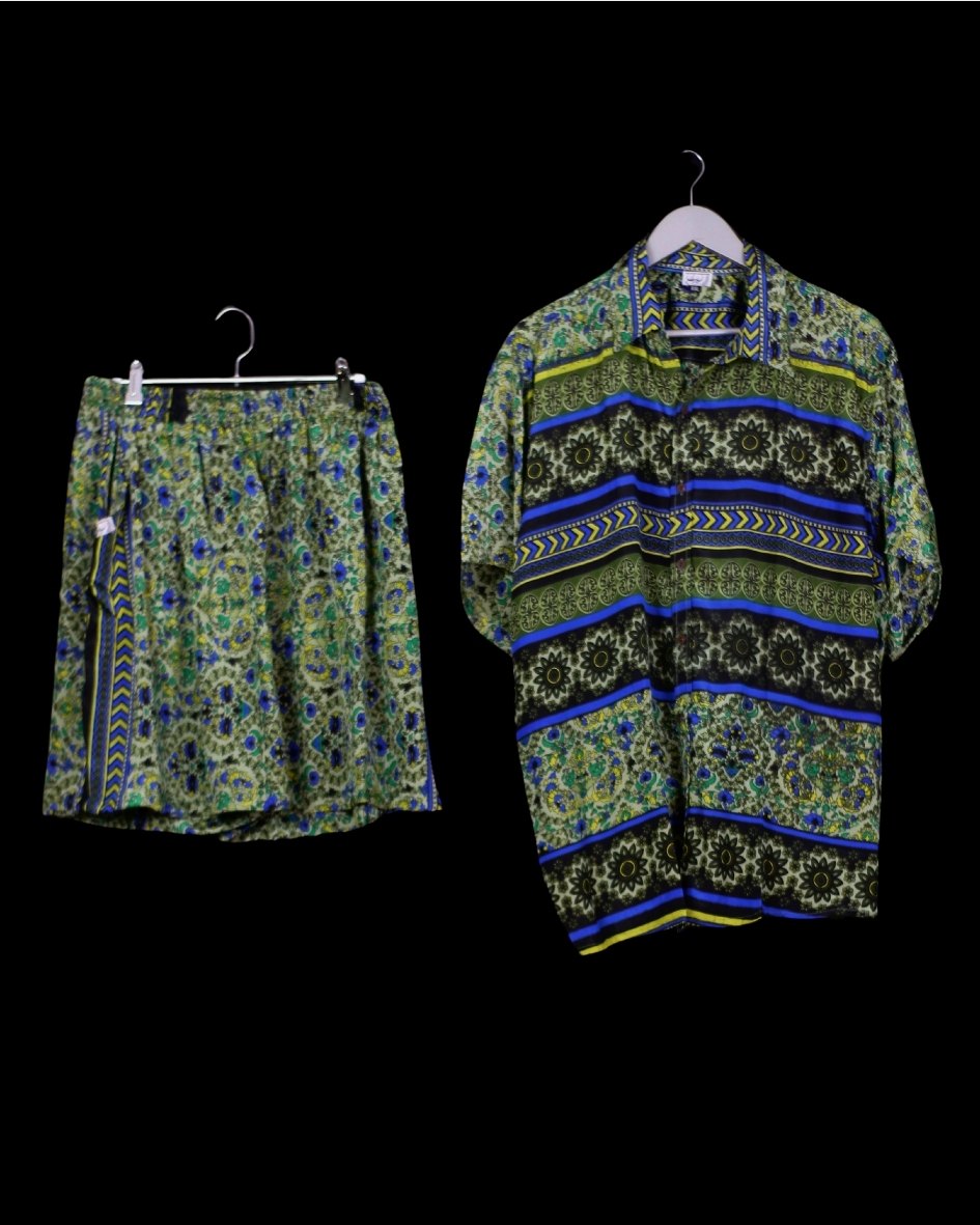 INDIWAII SET HOSE - KURZARMSHIRT 24 - XXL