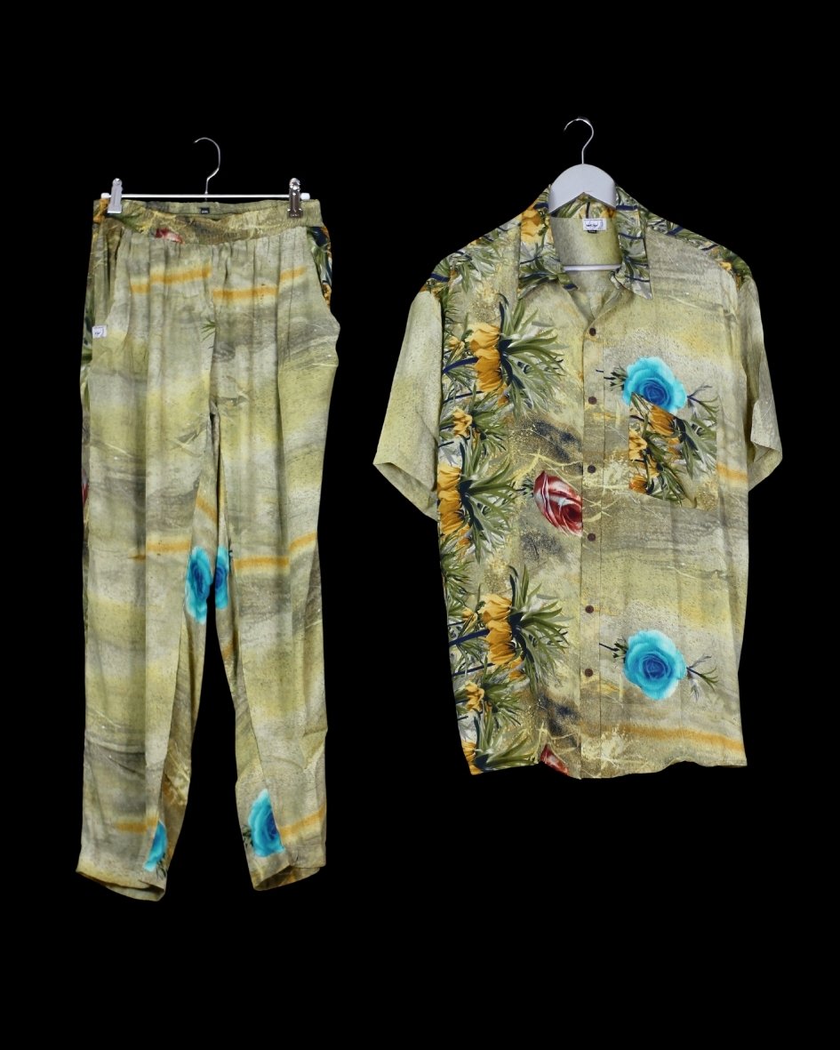 INDIWAII SET PANTALON - CAMISA MANGA CORTA - 11 / M