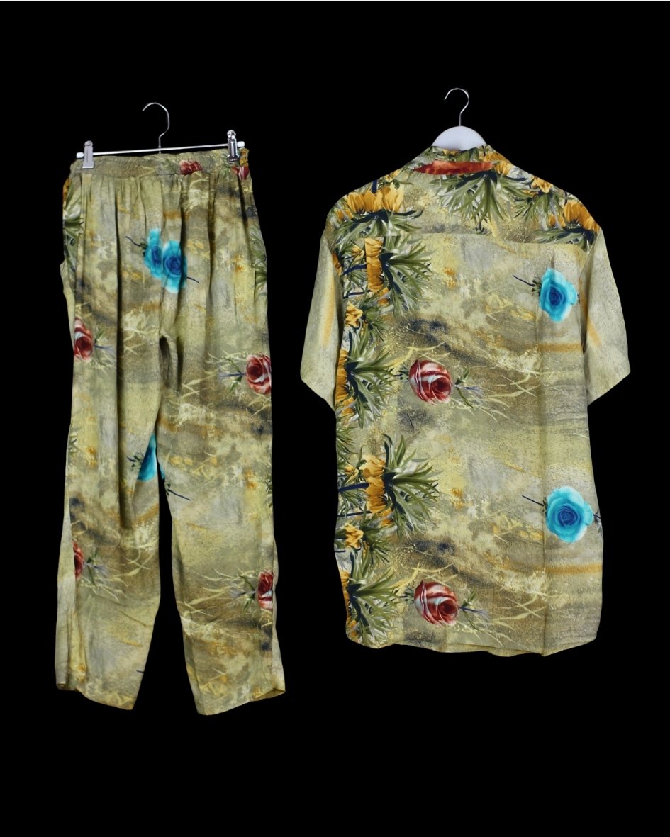 INDIWAII SET PANTALON - CAMISA MANGA CORTA - 11 / M