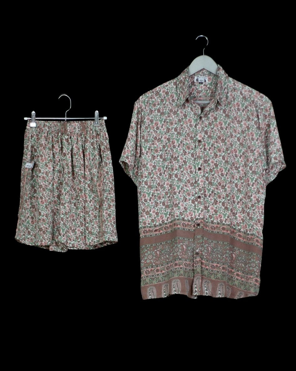 INDIWAII SET HOSE - KURZARMSHIRT 24 - XXL