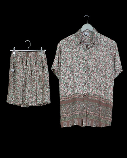 INDIWAII SET HOSE - KURZARMSHIRT 24 - XXL