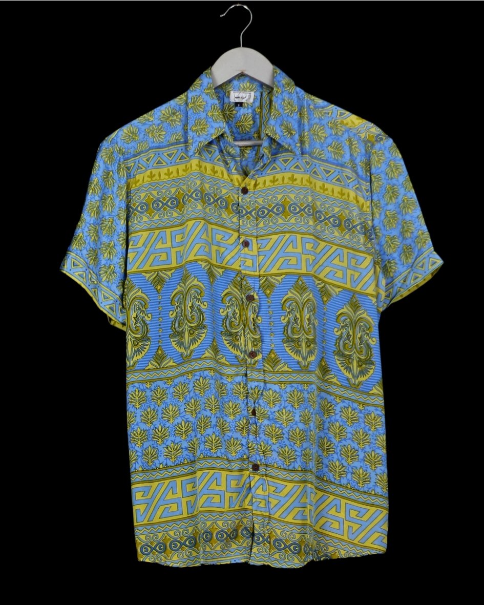 INDIWAII SET PANT - SHORT SLEEVE SHIRT 3 - S