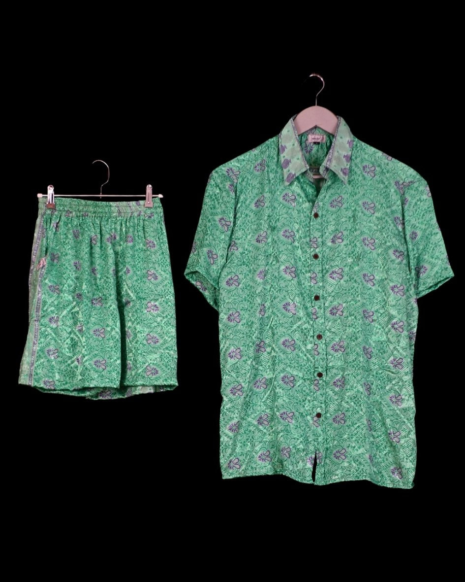 INDIWAII SET HOSE - KURZARMSHIRT 24 - XXL