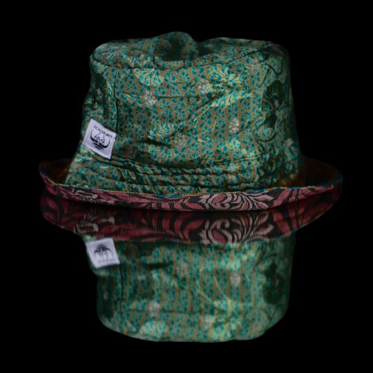 Coco HAT 53/ML - WENDBARER Bucket Hat aus Seide