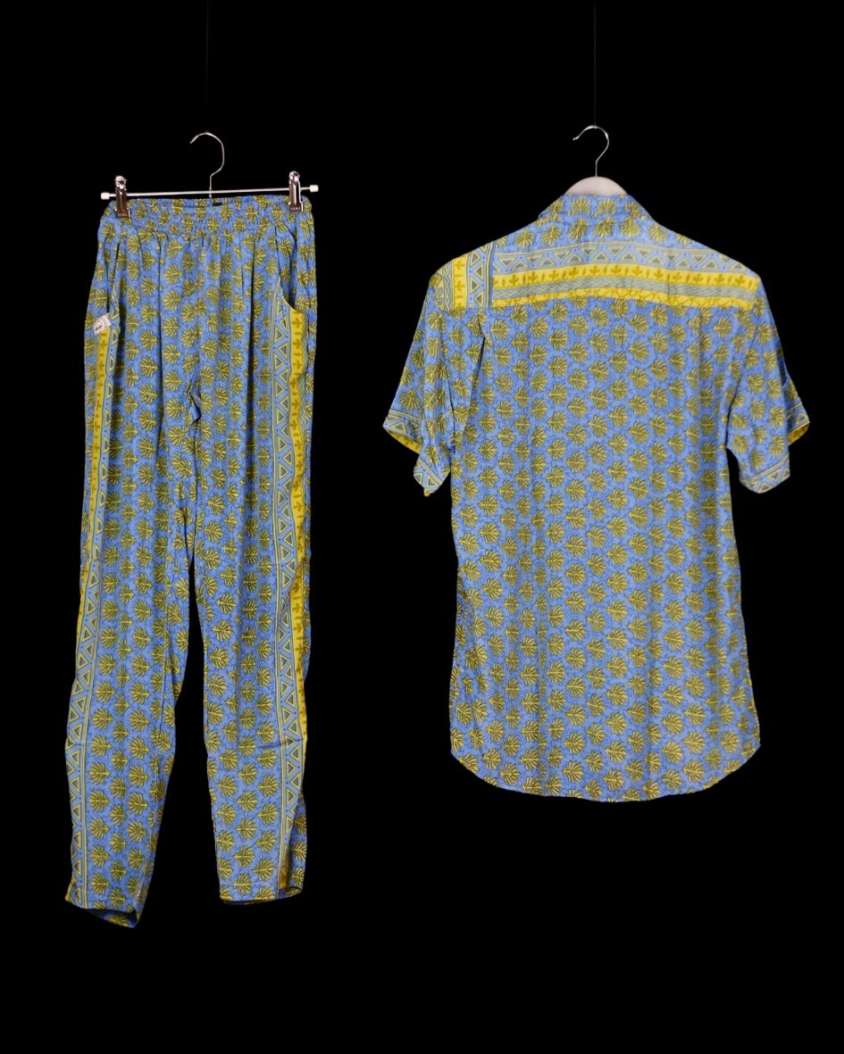 INDIWAII SET PANT - SHORT SLEEVE SHIRT 3 - S