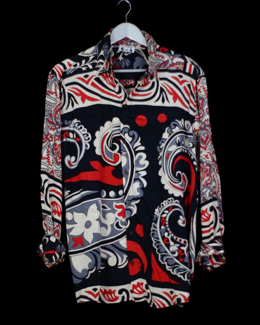 CAMISA OVERSIZE DE SEDA INDIWAII - 6 / M