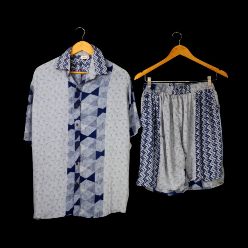 INDIWAII SET - SHIRT+BERMUDA 34 - L