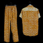 INDIWAII SET PANT - SHORT SLEEVE SHIRT  9 - M