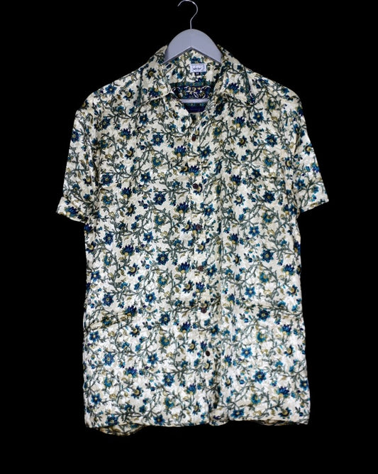 INDIWAII OVERSIZE HEMD SEIDE - 15 / M