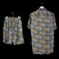 INDIWAII SET HOSE - KURZARMSHIRT 24 - XXL