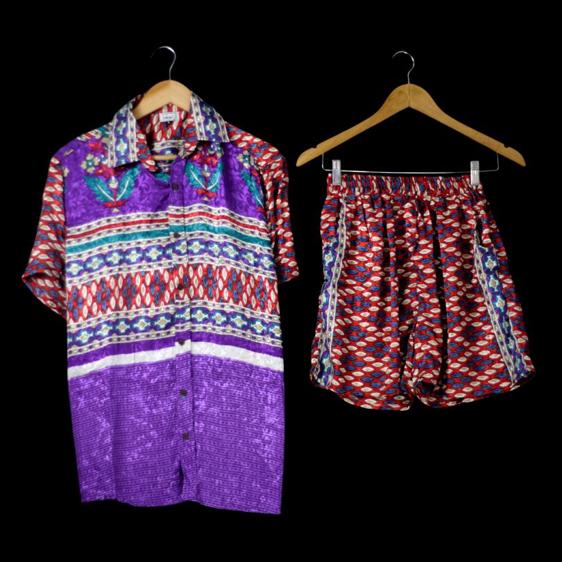 INDIWAII SET - SHIRT+BERMUDA 37 - L