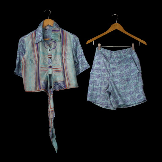 INDIRA WOMEN SET 13 - S shirt+short