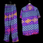INDIWAII SET PANTALON - CAMISA MANGA CORTA - 13 / L