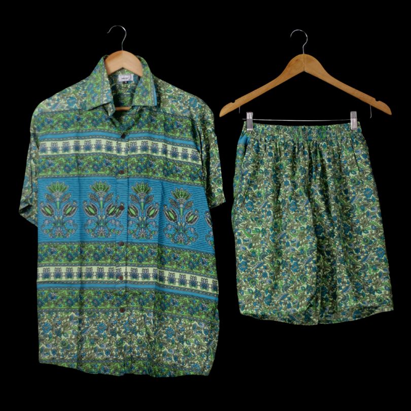 INDIWAII SET - SHIRT+BERMUDA 38 - M